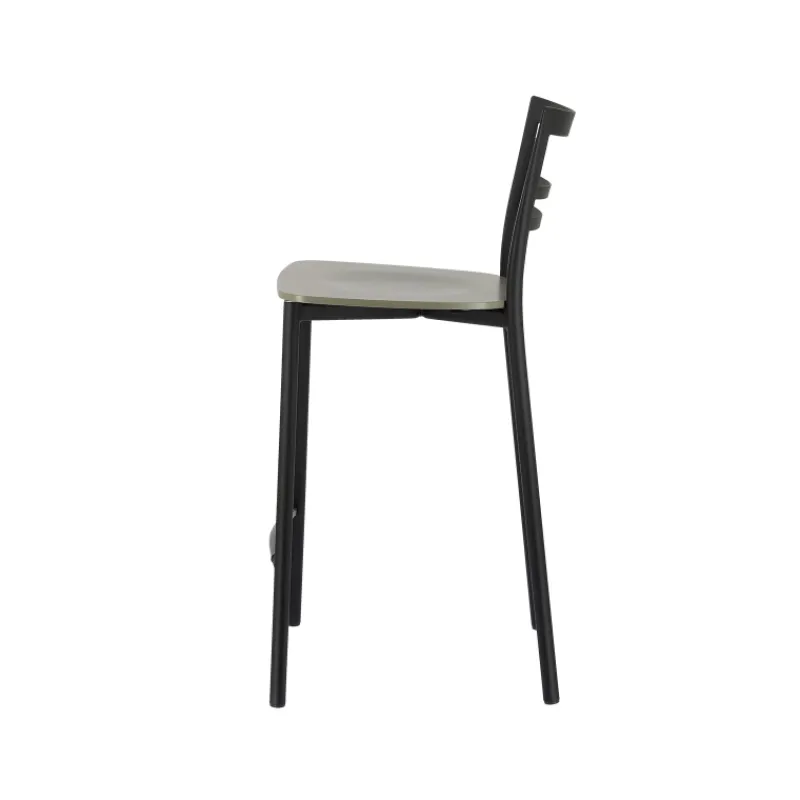 Go Clip Connubia® Tabouret snack contemporain en métal et multiplis bois> Tabouret Snack (assise +/- 65 Cm)|Tabouret De Bar (assise +/- 80 Cm)