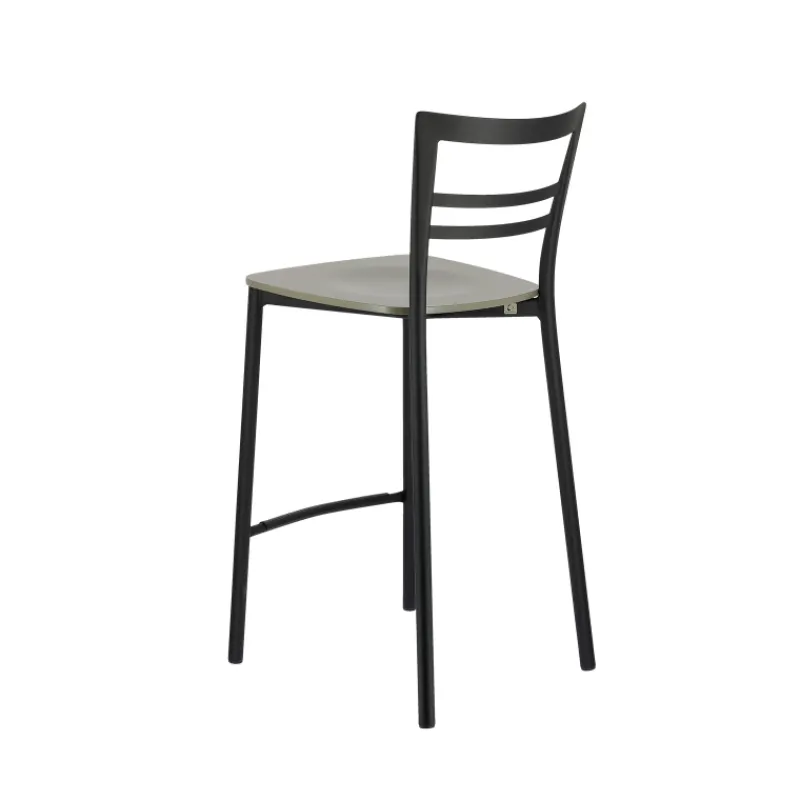 Go Clip Connubia® Tabouret snack contemporain en métal et multiplis bois> Tabouret Snack (assise +/- 65 Cm)|Tabouret De Bar (assise +/- 80 Cm)