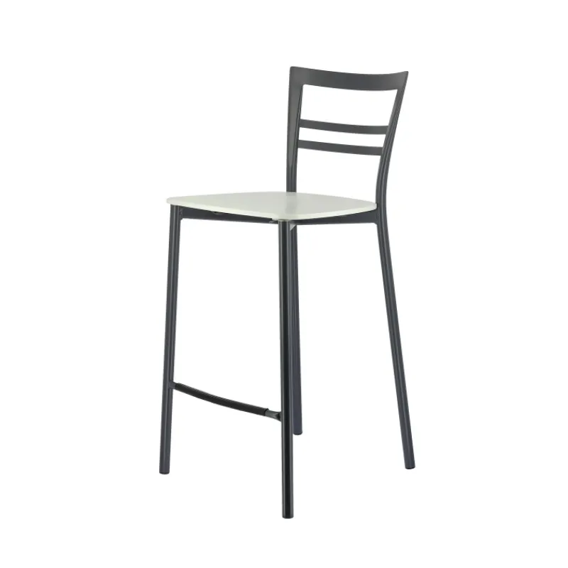 Go Clip Connubia® Tabouret snack contemporain en métal et multiplis bois> Tabouret Snack (assise +/- 65 Cm)|Tabouret De Bar (assise +/- 80 Cm)