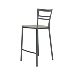 Go Clip Connubia® Tabouret snack contemporain en métal et multiplis bois><noscript><img width=