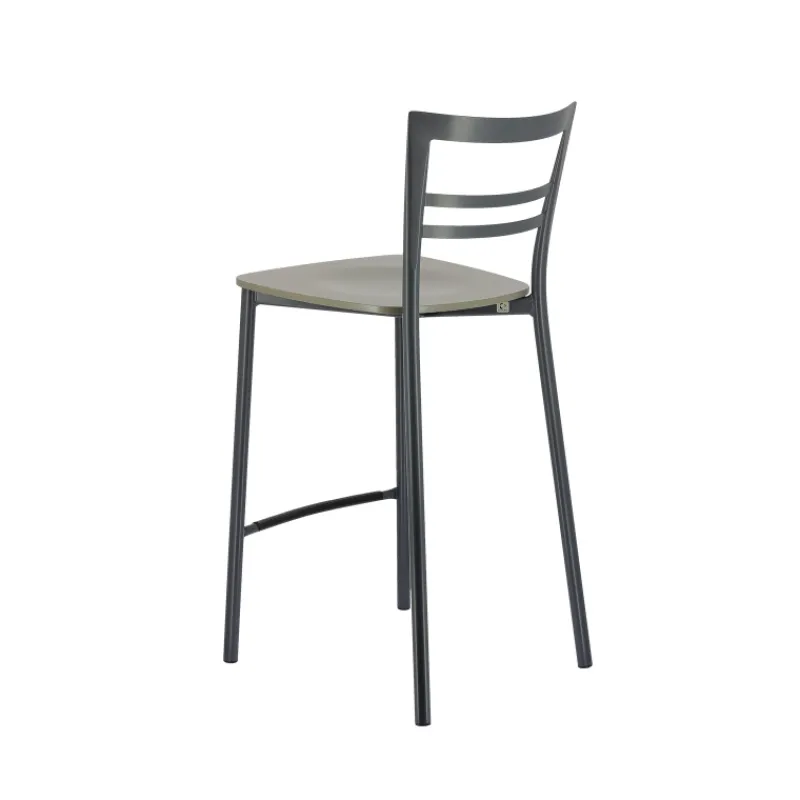 Go Clip Connubia® Tabouret snack contemporain en métal et multiplis bois> Tabouret Snack (assise +/- 65 Cm)|Tabouret De Bar (assise +/- 80 Cm)