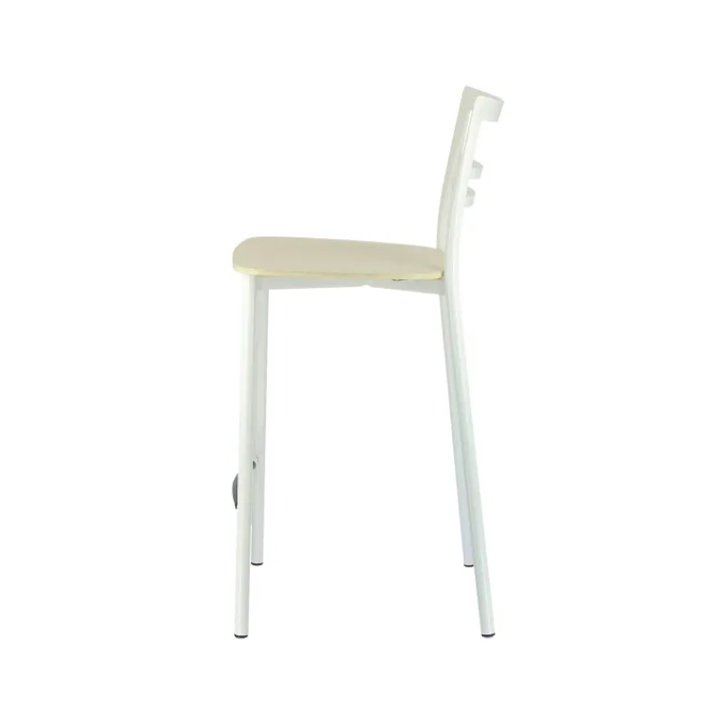 Go Clip Connubia® Tabouret snack contemporain en métal et multiplis bois> Tabouret Snack (assise +/- 65 Cm)|Tabouret De Bar (assise +/- 80 Cm)