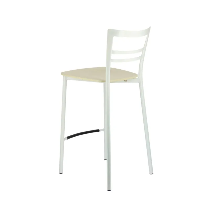 Go Clip Connubia® Tabouret snack contemporain en métal et multiplis bois> Tabouret Snack (assise +/- 65 Cm)|Tabouret De Bar (assise +/- 80 Cm)