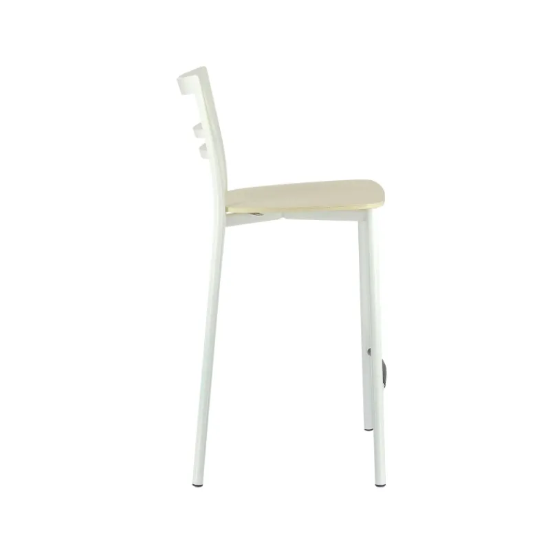Go Clip Connubia® Tabouret snack contemporain en métal et multiplis bois> Tabouret Snack (assise +/- 65 Cm)|Tabouret De Bar (assise +/- 80 Cm)