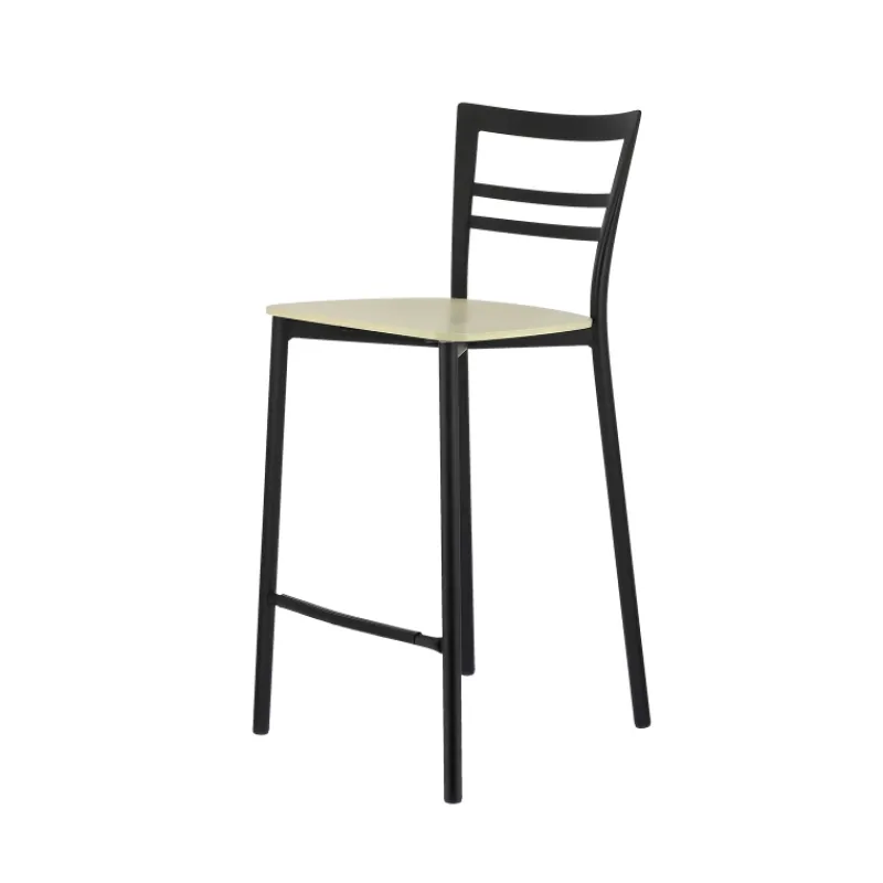 Go Clip Connubia® Tabouret snack contemporain en métal et multiplis bois> Tabouret Snack (assise +/- 65 Cm)|Tabouret De Bar (assise +/- 80 Cm)