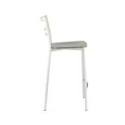 Go Clip Connubia® Tabouret snack contemporain en métal et multiplis bois><noscript><img width=