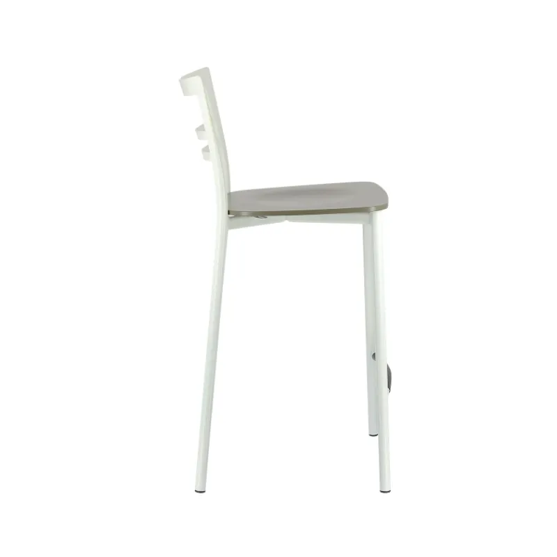Go Clip Connubia® Tabouret snack contemporain en métal et multiplis bois> Tabouret Snack (assise +/- 65 Cm)|Tabouret De Bar (assise +/- 80 Cm)
