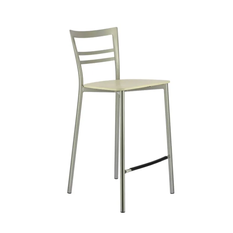 Go Clip Connubia® Tabouret snack contemporain en métal et multiplis bois> Tabouret Snack (assise +/- 65 Cm)|Tabouret De Bar (assise +/- 80 Cm)