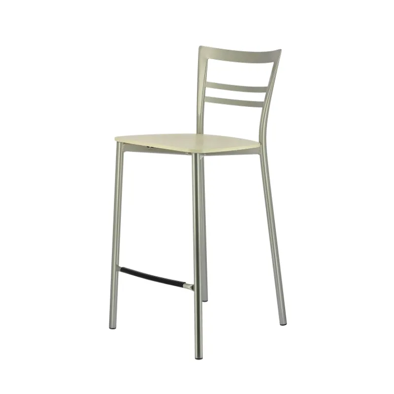 Go Clip Connubia® Tabouret snack contemporain en métal et multiplis bois> Tabouret Snack (assise +/- 65 Cm)|Tabouret De Bar (assise +/- 80 Cm)