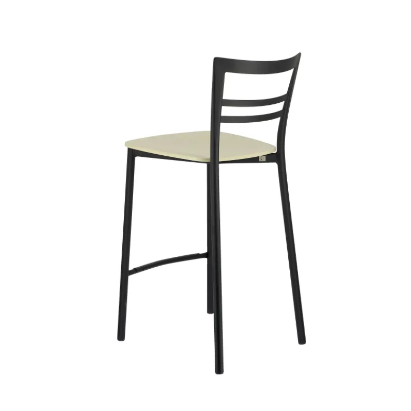 Go Clip Connubia® Tabouret snack contemporain en métal et multiplis bois> Tabouret Snack (assise +/- 65 Cm)|Tabouret De Bar (assise +/- 80 Cm)