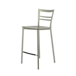 Go Clip Connubia® Tabouret snack contemporain en métal et multiplis bois><noscript><img width=
