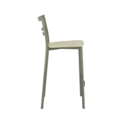 Go Clip Connubia® Tabouret snack contemporain en métal et multiplis bois><noscript><img width=