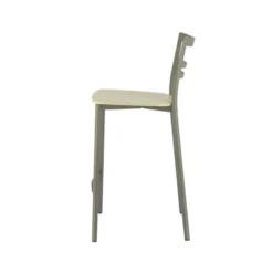 Go Clip Connubia® Tabouret snack contemporain en métal et multiplis bois><noscript><img width=