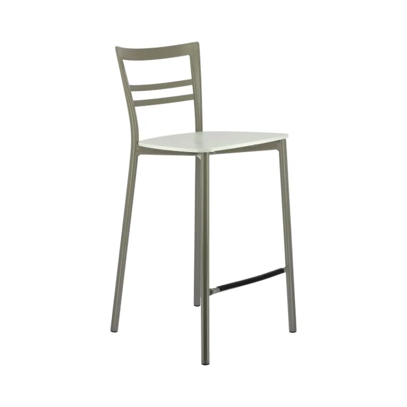 Go Clip Connubia® Tabouret snack contemporain en métal et multiplis bois> Tabouret Snack (assise +/- 65 Cm)|Tabouret De Bar (assise +/- 80 Cm)