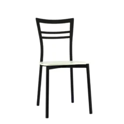 Go Connubia® Chaise contemporaine en métal et assise multiplis bois> Chaise De Cuisine|Chaise De Salle à Manger
