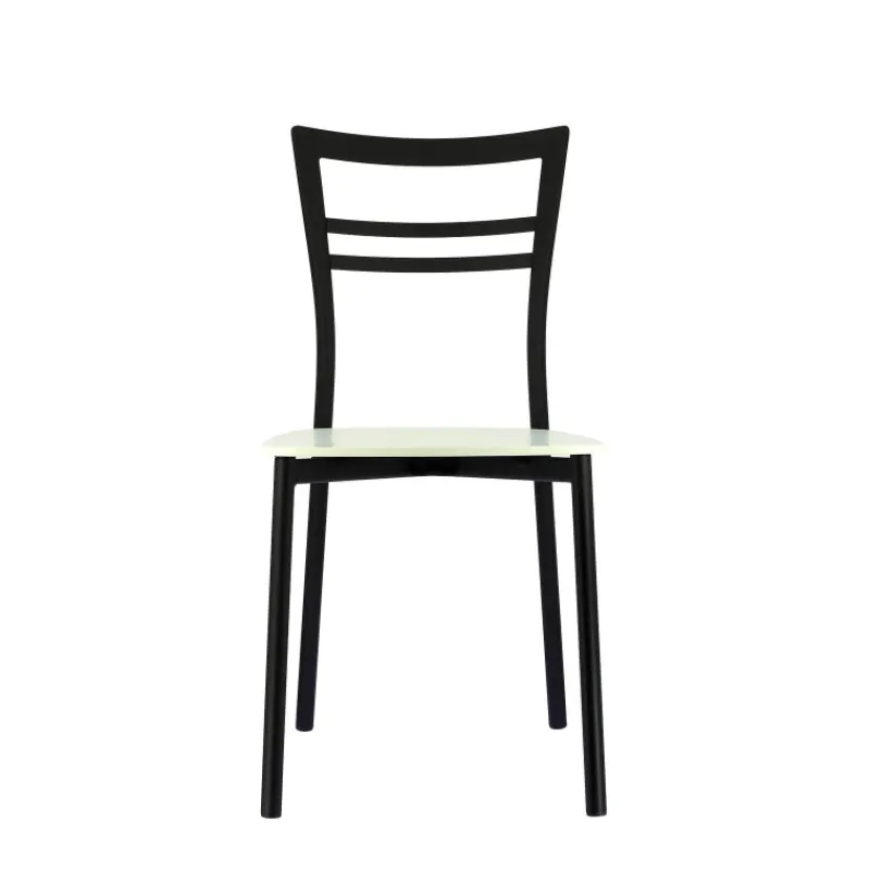 Go Connubia® Chaise contemporaine en métal et assise multiplis bois> Chaise De Cuisine|Chaise De Salle à Manger
