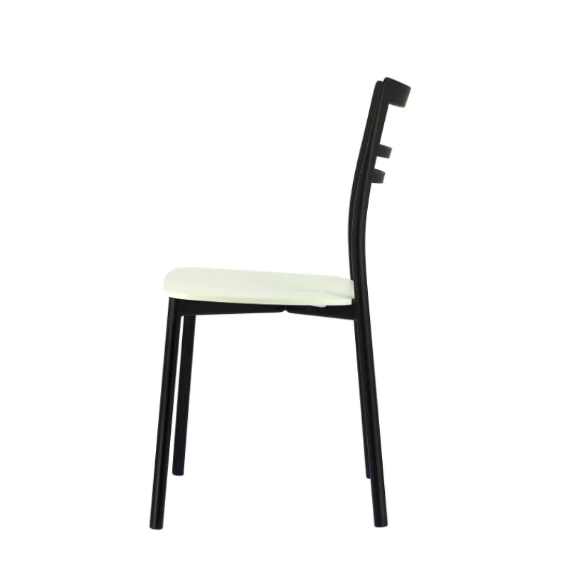 Go Connubia® Chaise contemporaine en métal et assise multiplis bois> Chaise De Cuisine|Chaise De Salle à Manger