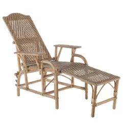 Kok Grand mèreChaise longue en rotin modulable><noscript><img width=