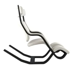 Varier Gravity ® Fauteuil de relaxation en tissu et bois><noscript><img width=