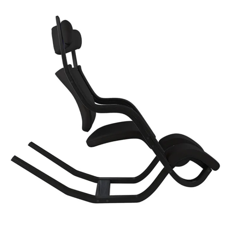 Varier Gravity ® Fauteuil de relaxation en tissu et bois> Chaise De Bureau|Fauteuil De Bureau