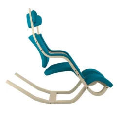Varier Gravity ® Fauteuil de relaxation en tissu et bois><noscript><img width=