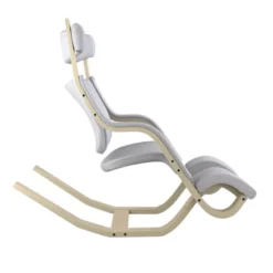 Varier Gravity ® Fauteuil de relaxation en tissu et bois><noscript><img width=