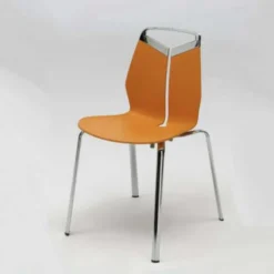 Dexo Gripp Chaise design coque polypropylène pieds en métal> Chaise De Cuisine|Chaise De Salle à Manger