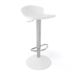 Guliver Tabouret italien réglable en hauteur et pivotant en technopolymère et métal chromé><noscript><img width=