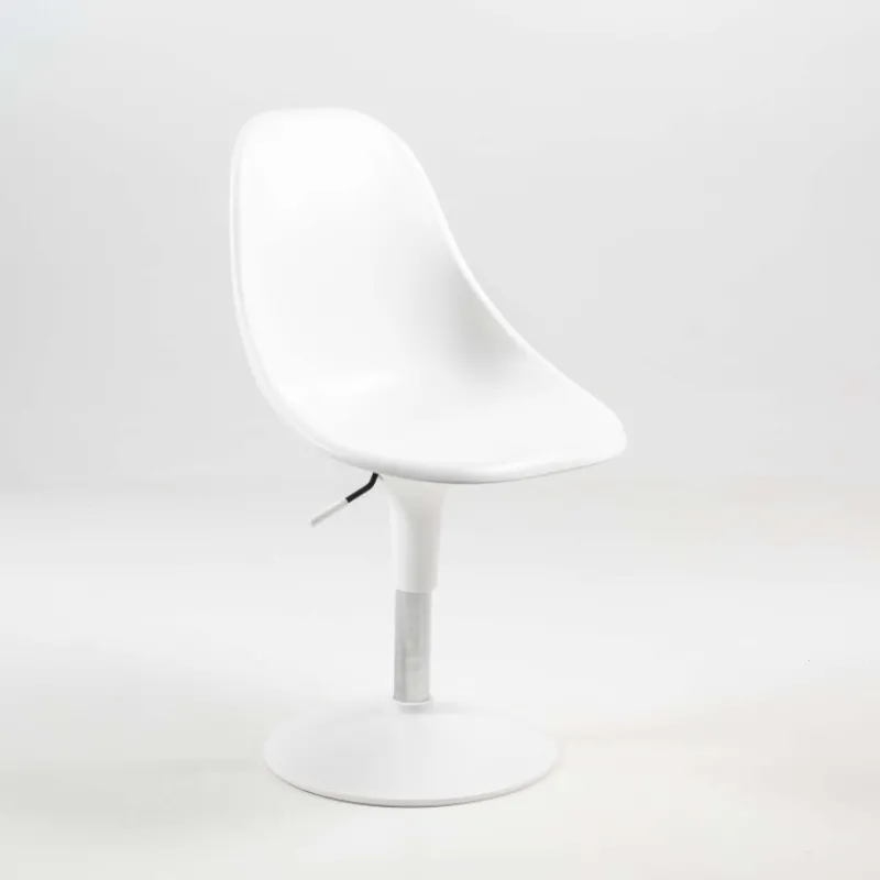 Harmony Chaise réglable en hauteur et pivotante design en technopolymère blanc> Chaise De Cuisine|Chaise De Salle à Manger