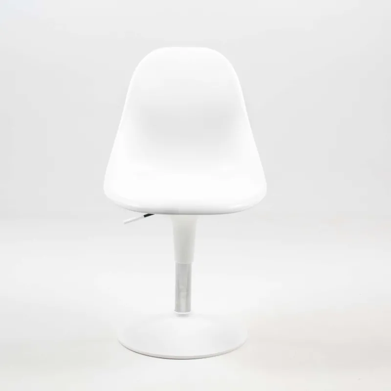 Harmony Chaise réglable en hauteur et pivotante design en technopolymère blanc> Chaise De Cuisine|Chaise De Salle à Manger