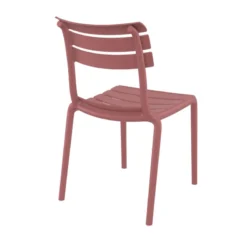 Helen Chaise de jardin moderne empilable en polypropylène><noscript><img width=