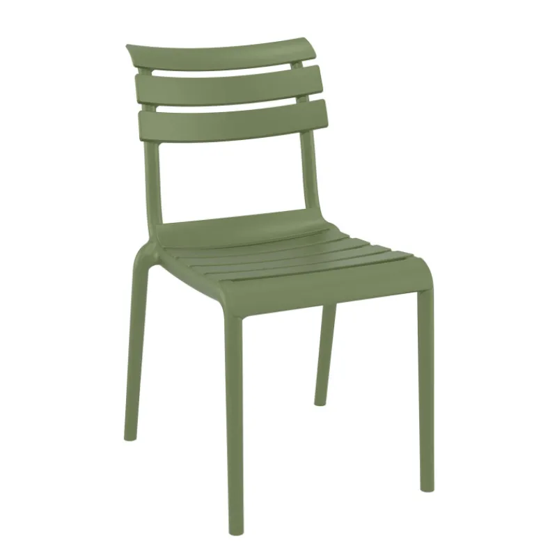 Helen Chaise de jardin moderne empilable en polypropylène> Chaise De Jardin
