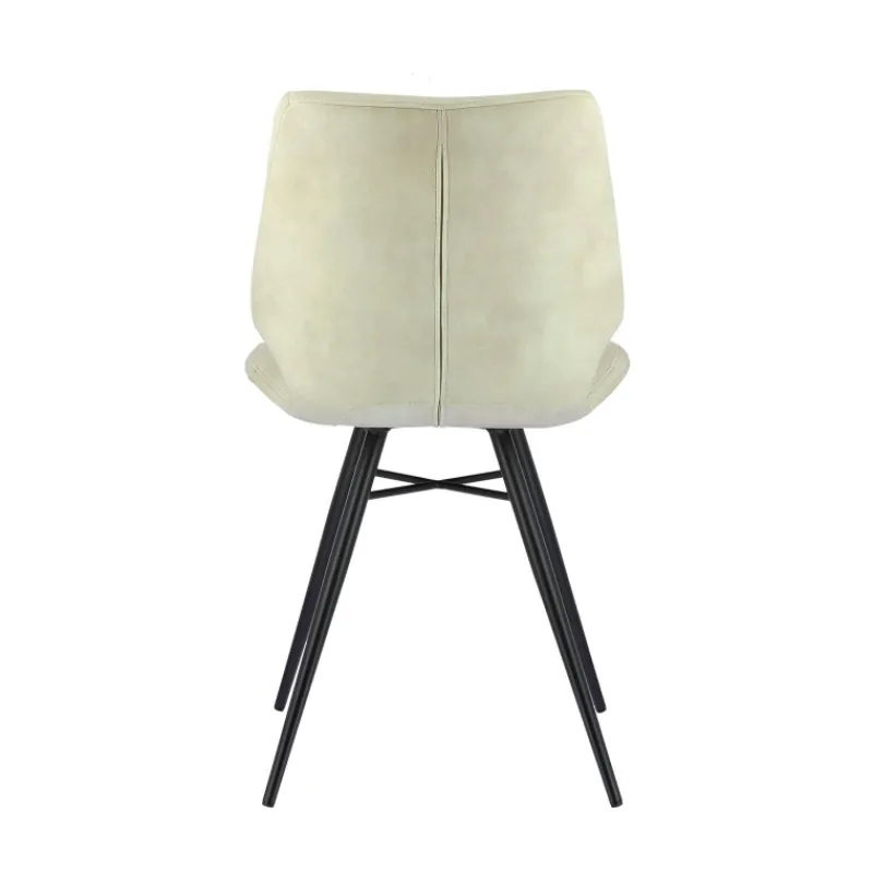 IbérisChaise design vintage rembourrée en velours> Chaise De Salle à Manger|Chaise Salon