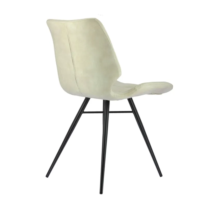 IbérisChaise design vintage rembourrée en velours> Chaise De Salle à Manger|Chaise Salon