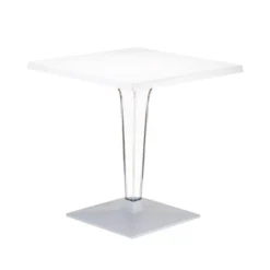 Ice Table carrée en polycarbonate et stratifié><noscript><img width=