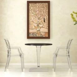 Ice Table design ronde en polycarbonate et stratifié><noscript><img width=