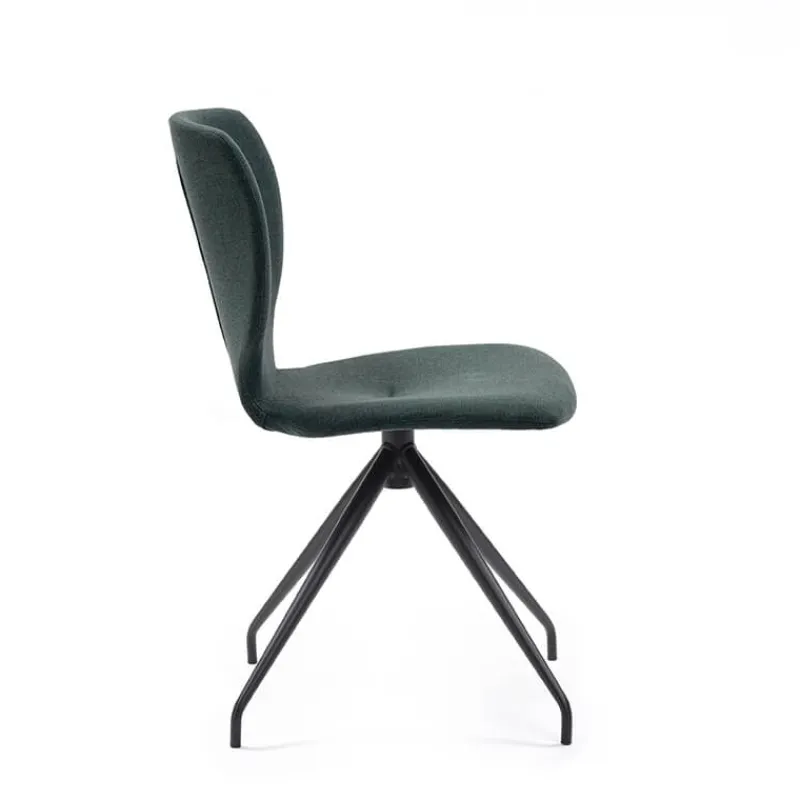 Mobitec Jeanne ® Chaise tendance en tissu avec pieds en métal> Chaise Salon|Chaise De Salle à Manger