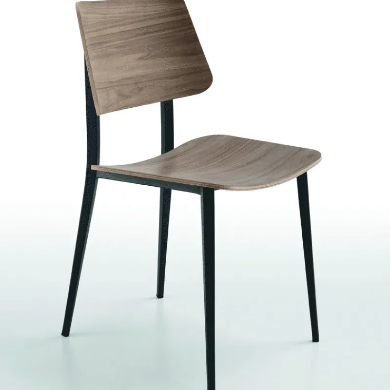 Midj Joe ® Chaise vintage en bois et métal> Chaise De Salle à Manger