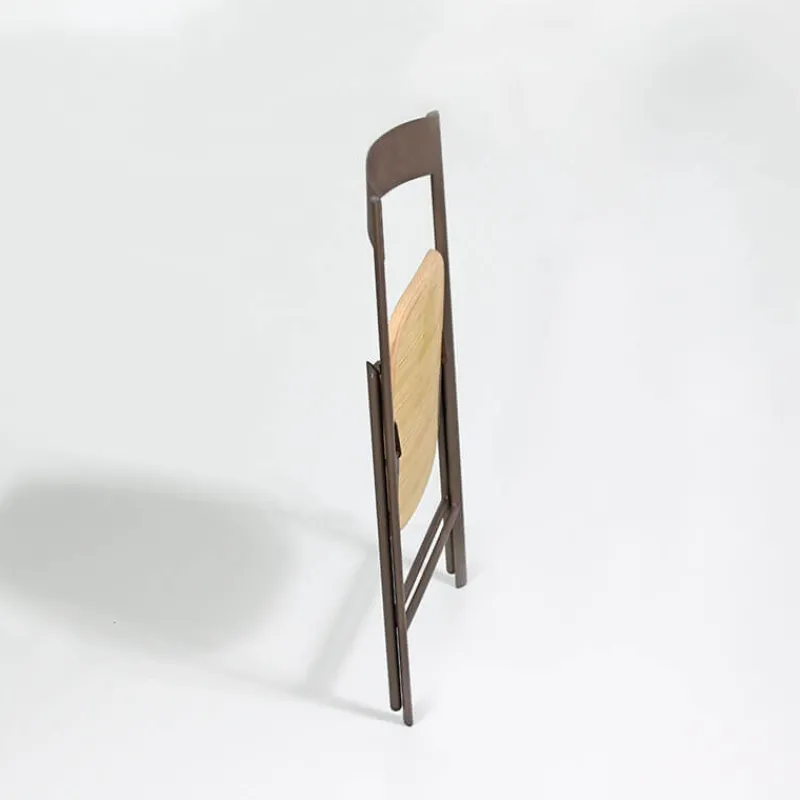 Altacom Jolie Chaise pliante italienne en bois et métal> Chaise De Cuisine|Chaise De Salle à Manger