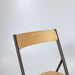 Altacom Jolie Wood Chaise d'appoint pliable en bois et métal> Chaise De Salle à Manger|Chaise De Cuisine