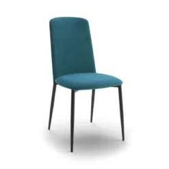 Europea Joy Chaise de salle à manger contemporaine en tissu et pieds en métal> Chaise De Salle à Manger