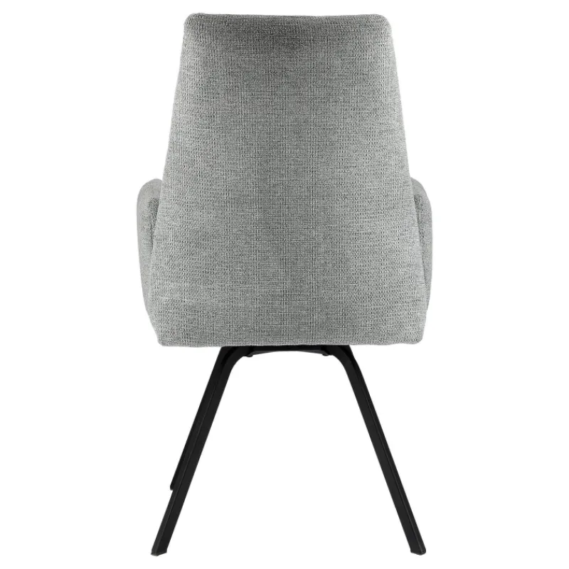 Jules Fauteuilconfortable en tissu avec dossier inclinable et pieds en métal> Chaise De Salle à Manger|Chaise De Bureau