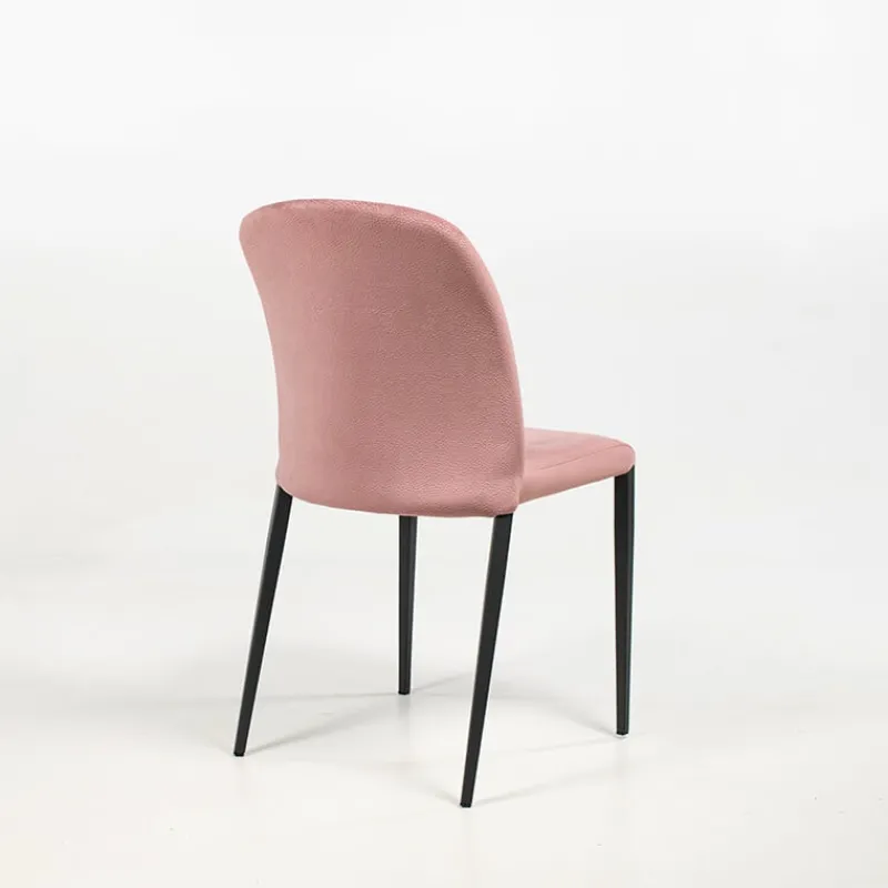 Europea Julie Chaise en tissu italienne avec pieds en métal> Chaise De Salle à Manger|Chaise Salon