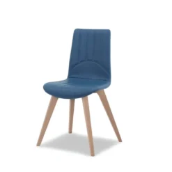 Europea Kansas Chaise moderne avec pieds en bois fabrication italienne> Chaise De Cuisine|Chaise De Salle à Manger