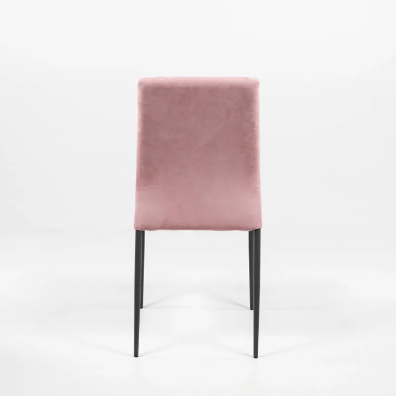 Ingenia casa Kendra Ingenia by Bontempi® Chaise moderne en tissu aspect nubuck et métal> Chaise De Salle à Manger