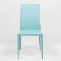 Airnova Kesha Chaise contemporaine en croûte de cuir> Chaise De Salle à Manger
