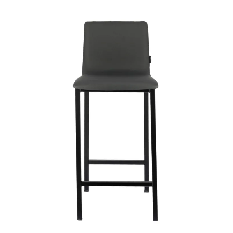 Mobliberica Koko ® Tabouret snack en simili dossier bas avec pieds en métal> Tabouret Snack (assise +/- 65 Cm)|Tabouret De Bar (assise +/- 80 Cm)