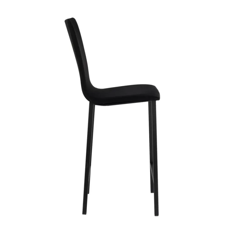 Mobliberica Koko ® Tabouret snack en tissu dossier haut> Tabouret Snack (assise +/- 65 Cm)|Tabouret De Bar (assise +/- 80 Cm)