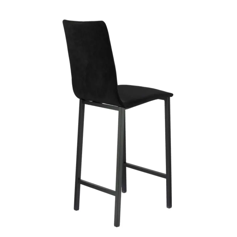 Mobliberica Koko ® Tabouret snack en tissu dossier haut> Tabouret Snack (assise +/- 65 Cm)|Tabouret De Bar (assise +/- 80 Cm)