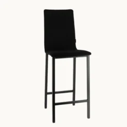 Mobliberica Koko ® Tabouret snack en tissu dossier haut><noscript><img width=